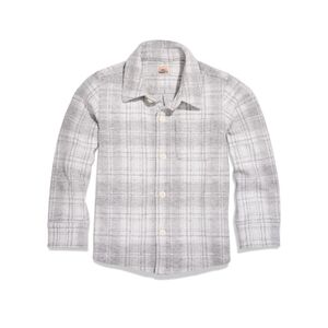 Faherty Light Gray Plaid Button Down Shirt